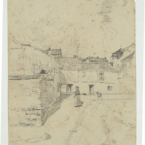 image for: Marià Fortuny - Casa de Cocheros a Granada - Cap a 1872