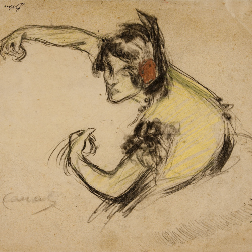image for: Ricard Canals - Ballarina flamenca - Cap a 1900-1910