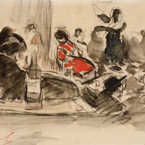 image for: Ricard Canals - Ball flamenc - Cap a 1910