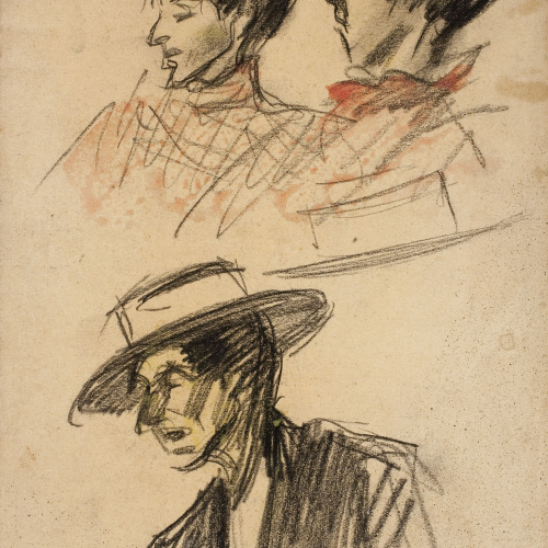 image for: Ricard Canals - Bustos femenins i bust masculí - Cap a 1910-1920