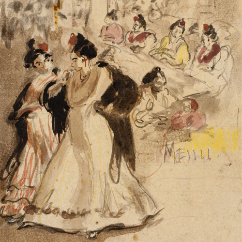 image for: Ricard Canals - Interior de la Reial Fàbrica de Tabacs de Sevilla (Les cent bibliophiles) - Cap a 1898-1899