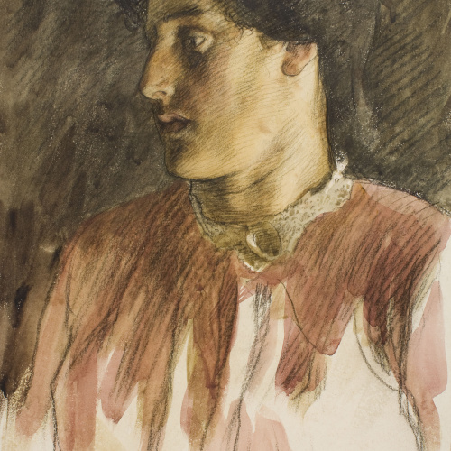 image for: Robert Anning Bell - Retrat femení - 1906
