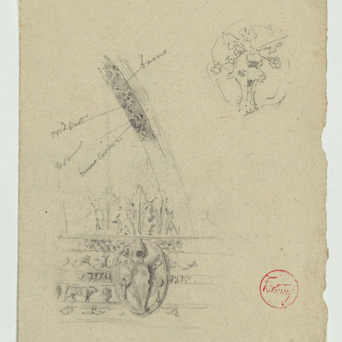 image for: Marià Fortuny - Part d&#039;una arcada dels apartaments Borja als Palaus Vaticans - Cap a 1863-1866