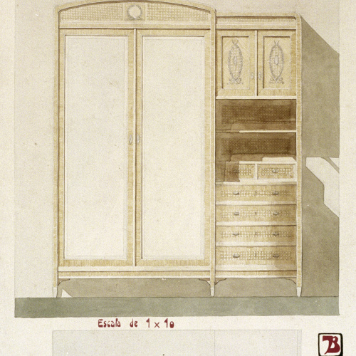 image for: Joan Busquets - Armari-canterano - 1911