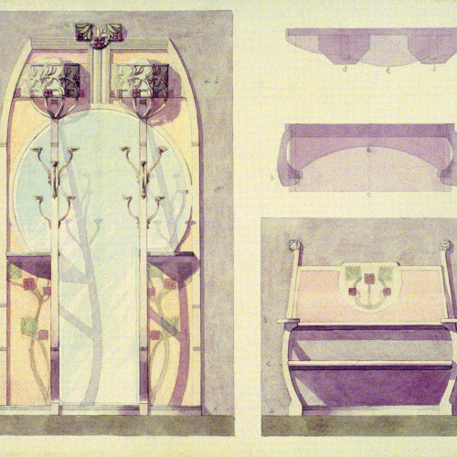 image for: Joan Busquets - Penja-robes i banc - 1904