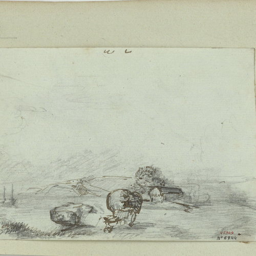 image for: Marià Fortuny - Paisatge - Cap a 1853-1856