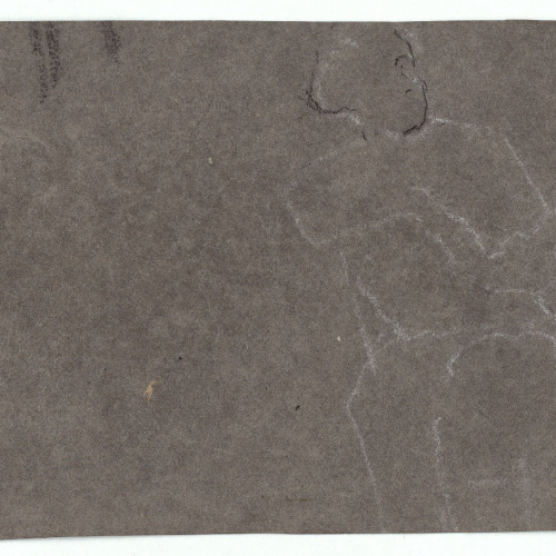 image for: Marià Fortuny - Retrat masculí (anvers) / Croquis de figura (revers) - Cap a 1863-1867 [1]
