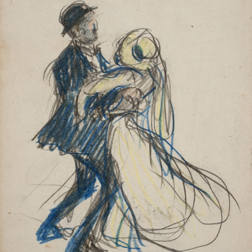 image for: Ricard Canals - Parella ballant - Cap a 1900-1910