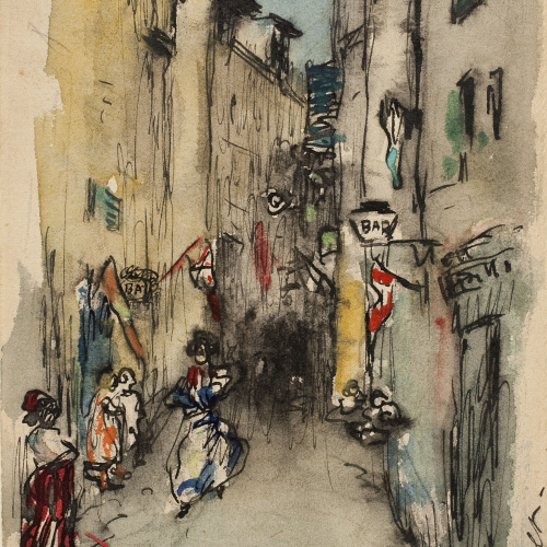 image for: Ricard Canals - Carrer de Marsella - Cap a 1910