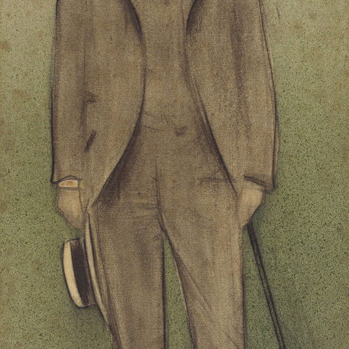 image for: Ramon Casas - Retrat de Salvador Vilaregut - Cap a 1897-1899