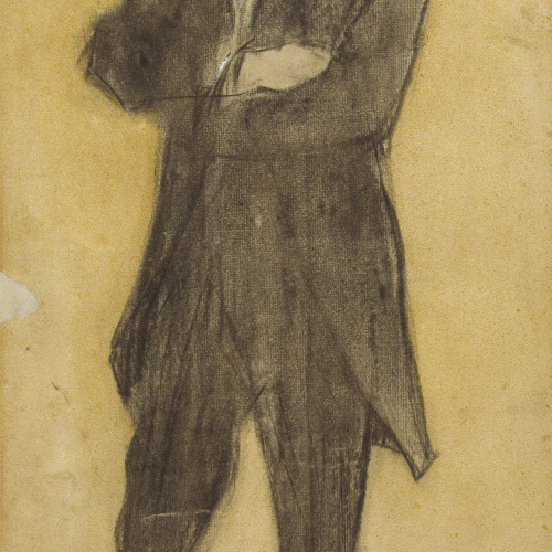 image for: Ramon Casas - Retrat de Torquat Tasso - Cap a 1897-1898