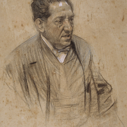 image for: Ramon Casas - Retrat d&#039;Iscle Soler - Cap a 1904-1905
