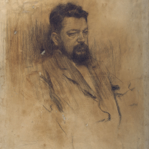 image for: Ramon Casas - Retrat de Joaquim Sorolla - 1904