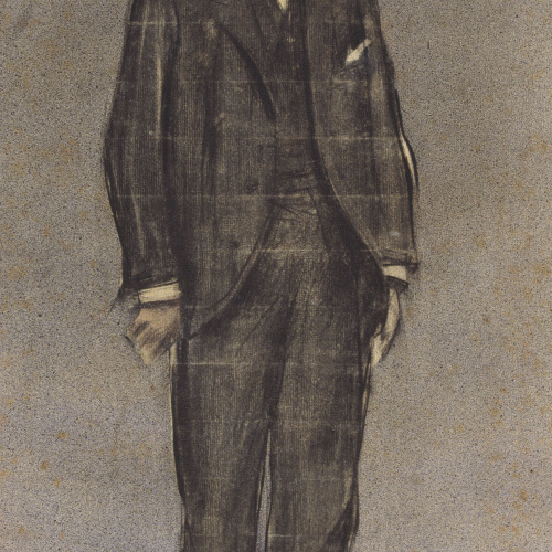 image for: Ramon Casas - Retrat d&#039;Esteve Suñol - Cap a 1897-1899