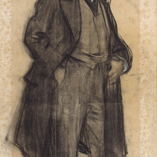 image for: Ramon Casas - Retrat de Celestí Sadurní - Cap a 1900-1901