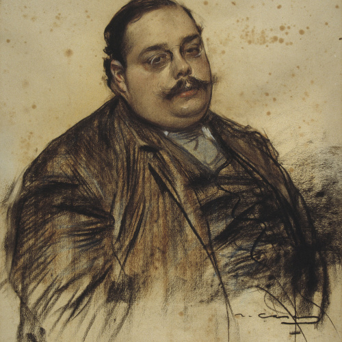 image for: Ramon Casas - Retrat d&#039;Albert Roquer - Cap a 1902-1903