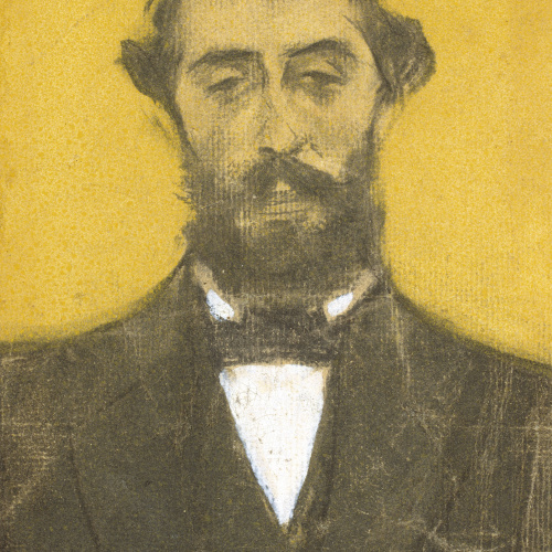 image for: Ramon Casas - Retrat de Pere Romeu - Cap a 1897-1898