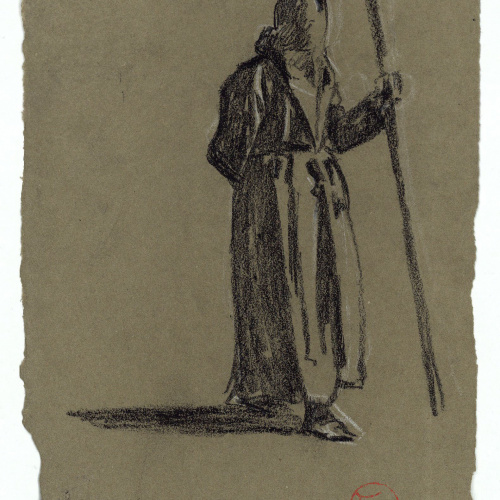 image for: Marià Fortuny - Penitent - Cap a 1867-1872