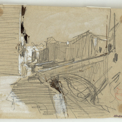 image for: Marià Fortuny - El riu Darro (Granada) - Cap a 1870-1872