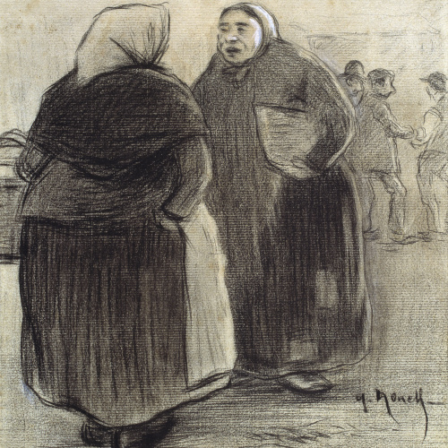 image for: Isidre Nonell - Genteta de barri - 1894
