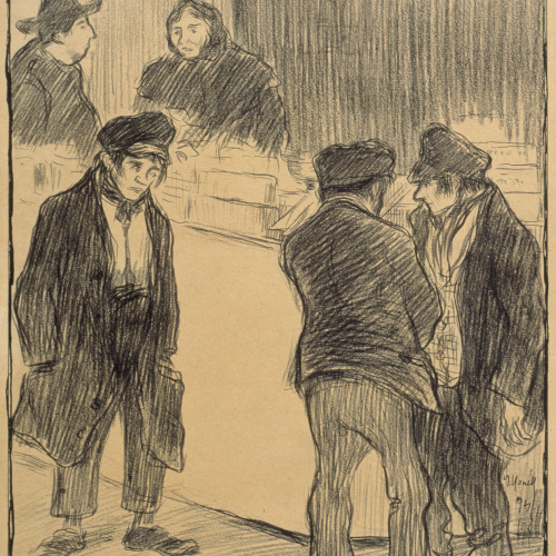 image for: Isidre Nonell - Nyèbits i turronaires  - 1894