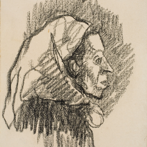 image for: Isidre Nonell - Bust de dona - Cap a 1909-1911