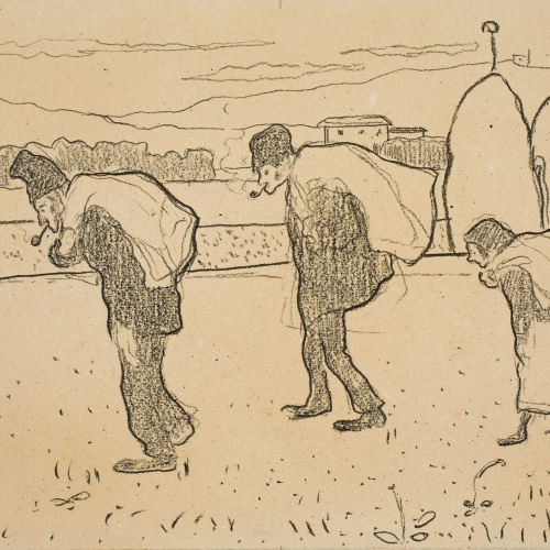 image for: Isidre Nonell - Els drapaires - 1895