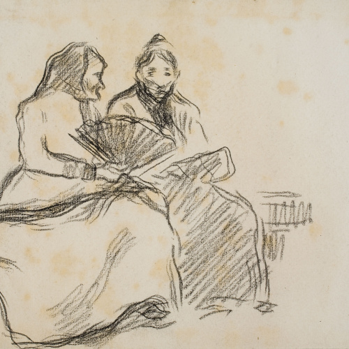 image for: Isidre Nonell - Gent de poble - Cap a 1892-1894