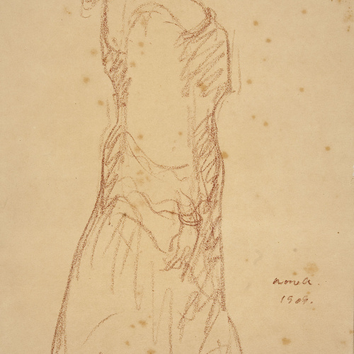 image for: Isidre Nonell - Gitana jove - 1909