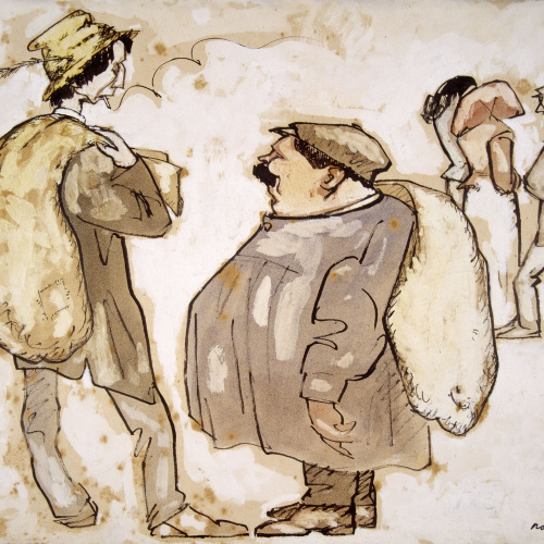 image for: Isidre Nonell - Comerç d&#039;importació - 1909