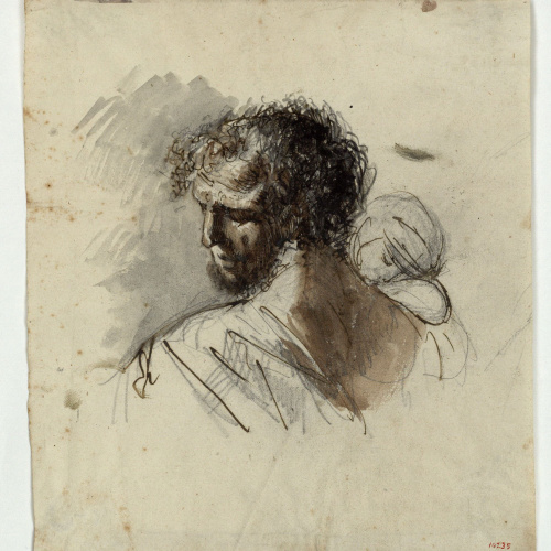 image for: Marià Fortuny - Cap de marroquí - Cap a 1860-1862