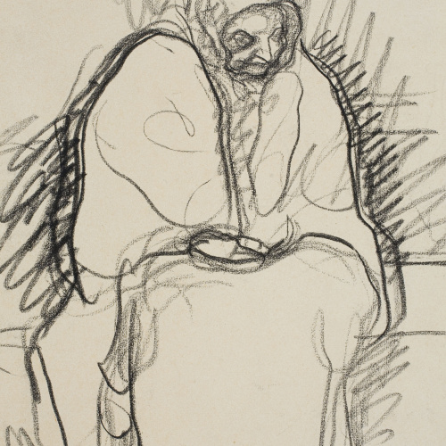 image for: Isidre Nonell - Dona asseguda - 1909