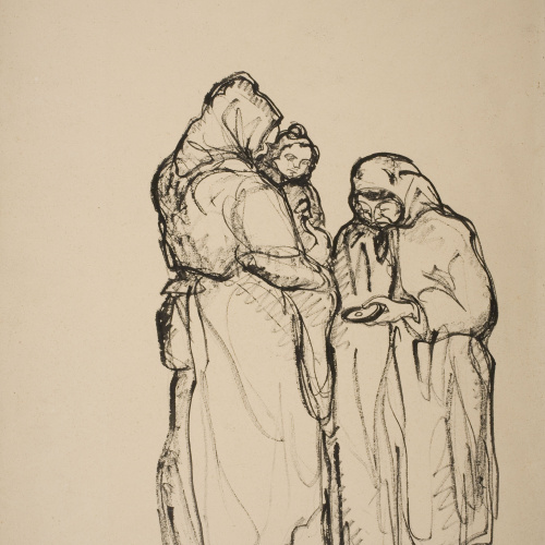 image for: Isidre Nonell - Demanant caritat - Cap a 1908 -1910