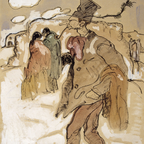 image for: Isidre Nonell - Un descregut - 1910