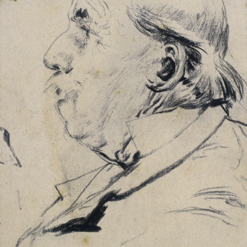 image for: Santiago Rusiñol - Cap de vell - Cap a 1883