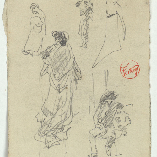 image for: Marià Fortuny - Figures - Cap a 1866-1872