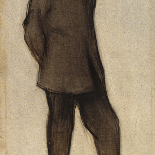 image for: Ramon Casas - Retrat d&#039;Isidre Nonell - Cap a 1897-1899