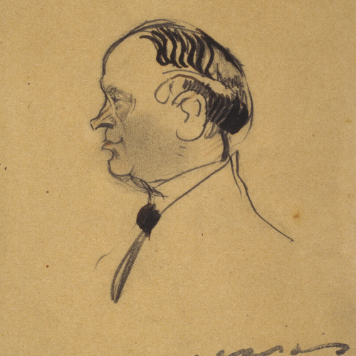 image for: Ramon Casas - Retrat de Josep Clarà - Primer quart del segle XX
