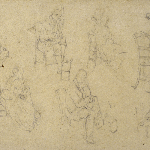 image for: Santiago Rusiñol - Concertistes - Cap a 1890-1895