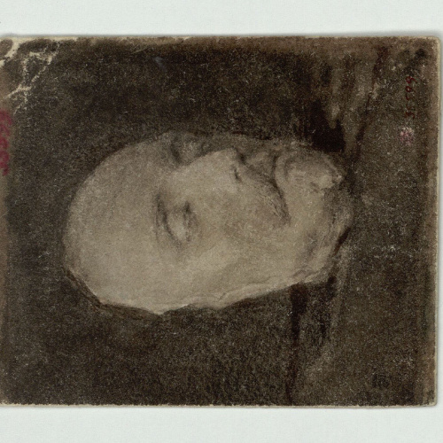 image for: Marià Fortuny - Màscara mortuòria de William Shakespeare - Cap a 1863-1866