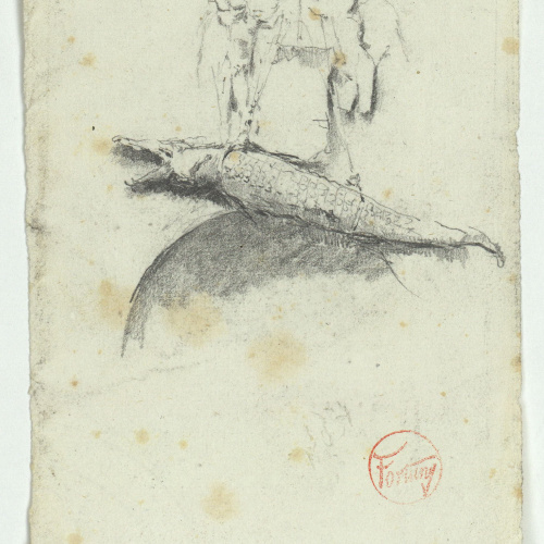 image for: Marià Fortuny - Porta del Llangardaix de la catedral de Sevilla - Cap a 1867-1872