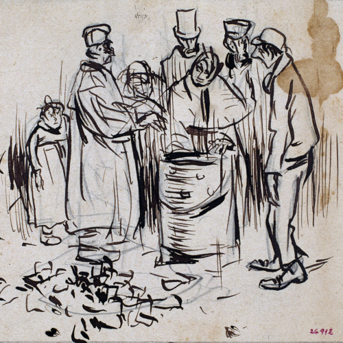 image for: Ramon Casas - L&#039;estufa pública - 1892