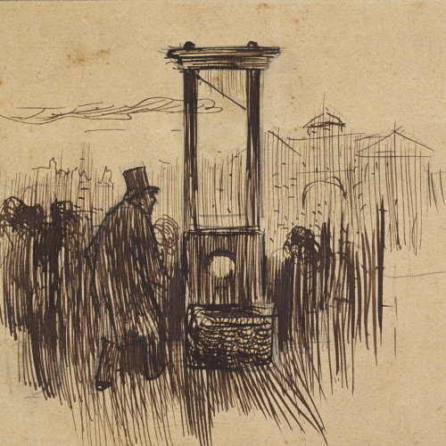 image for: Ramon Casas - Guillotina - 1892