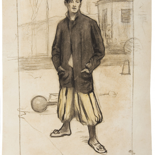 image for: Santiago Rusiñol - Retrat d&#039;Alfredo Sainati - Cap a 1898-1899