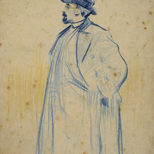image for: Ramon Casas - Retrat de Torquat Tasso - Anterior a 1897