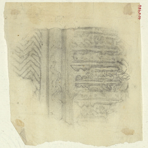 image for: Marià Fortuny - Calc d'ornamentació d'estil musulmà - Cap a 1867-1872