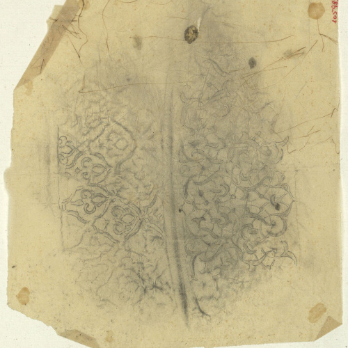 image for: Marià Fortuny - Calc de sanefes d'estil musulmà - Cap a 1867-1872