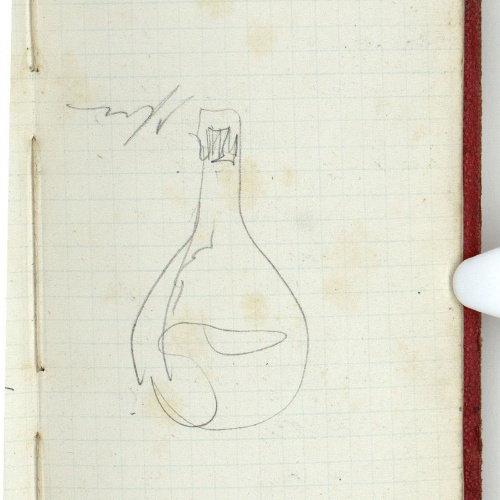 image for: Marià Fortuny - Ampolla - Cap a 1863-1866