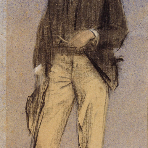 image for: Ramon Casas - Retrat de Lluís Millet - Cap a 1897-1899