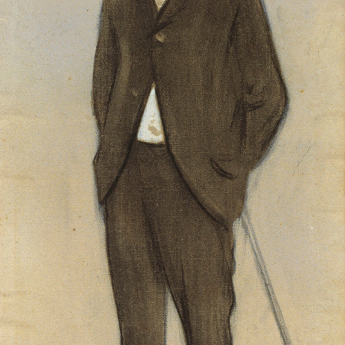 image for: Ramon Casas - Retrat de Feliu Mestres - Cap a 1897-1899